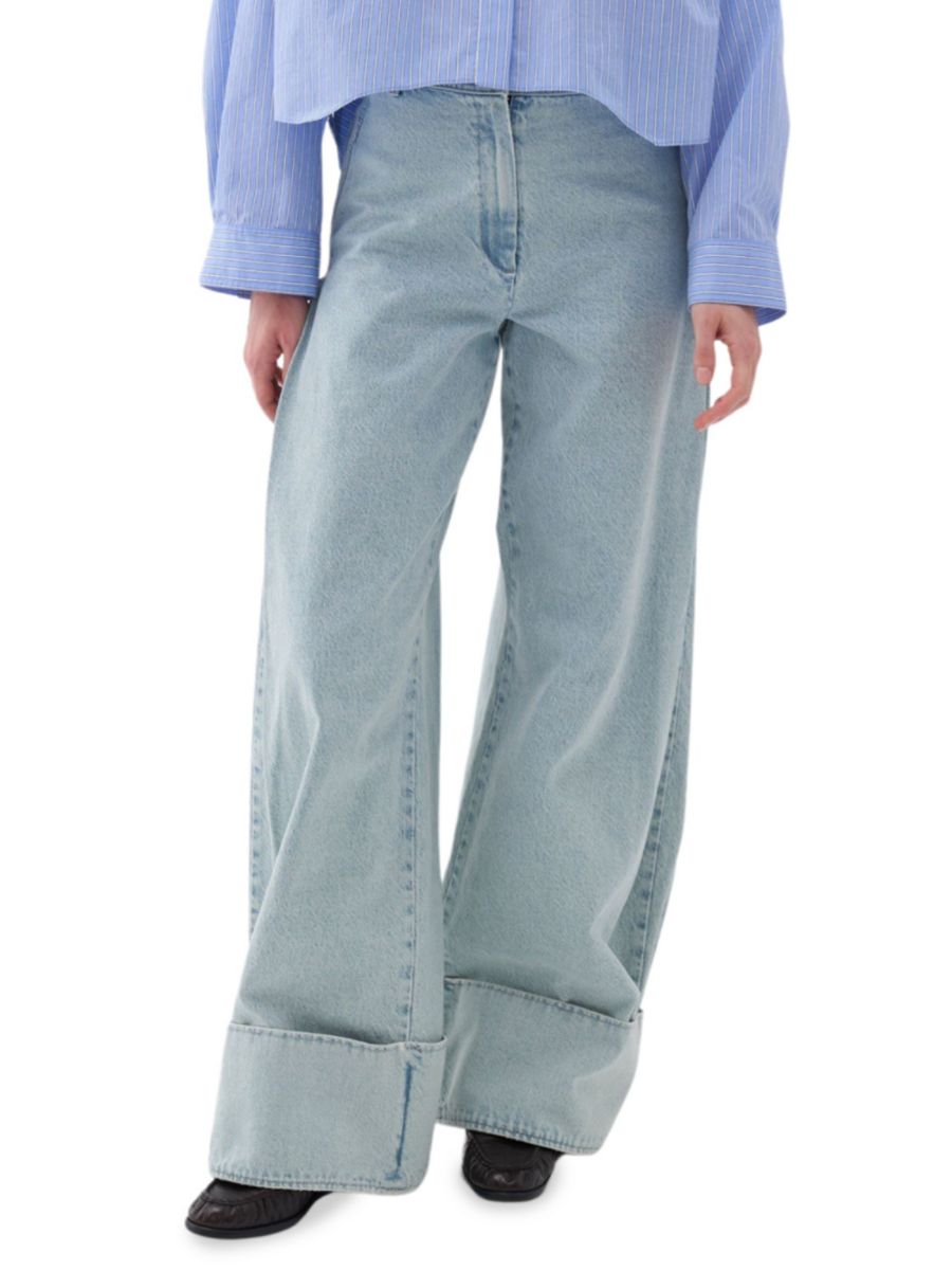 

Джинсы Wide Leg Regular Fit Nocturne, синий
