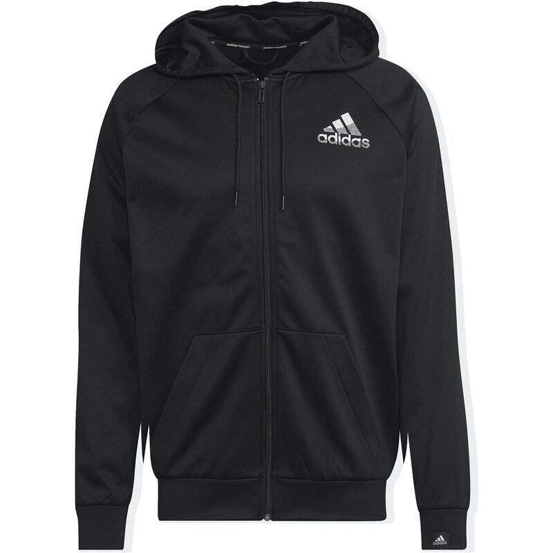 

Hooded sweatshirt m gg bos fz hd Adidas, черный