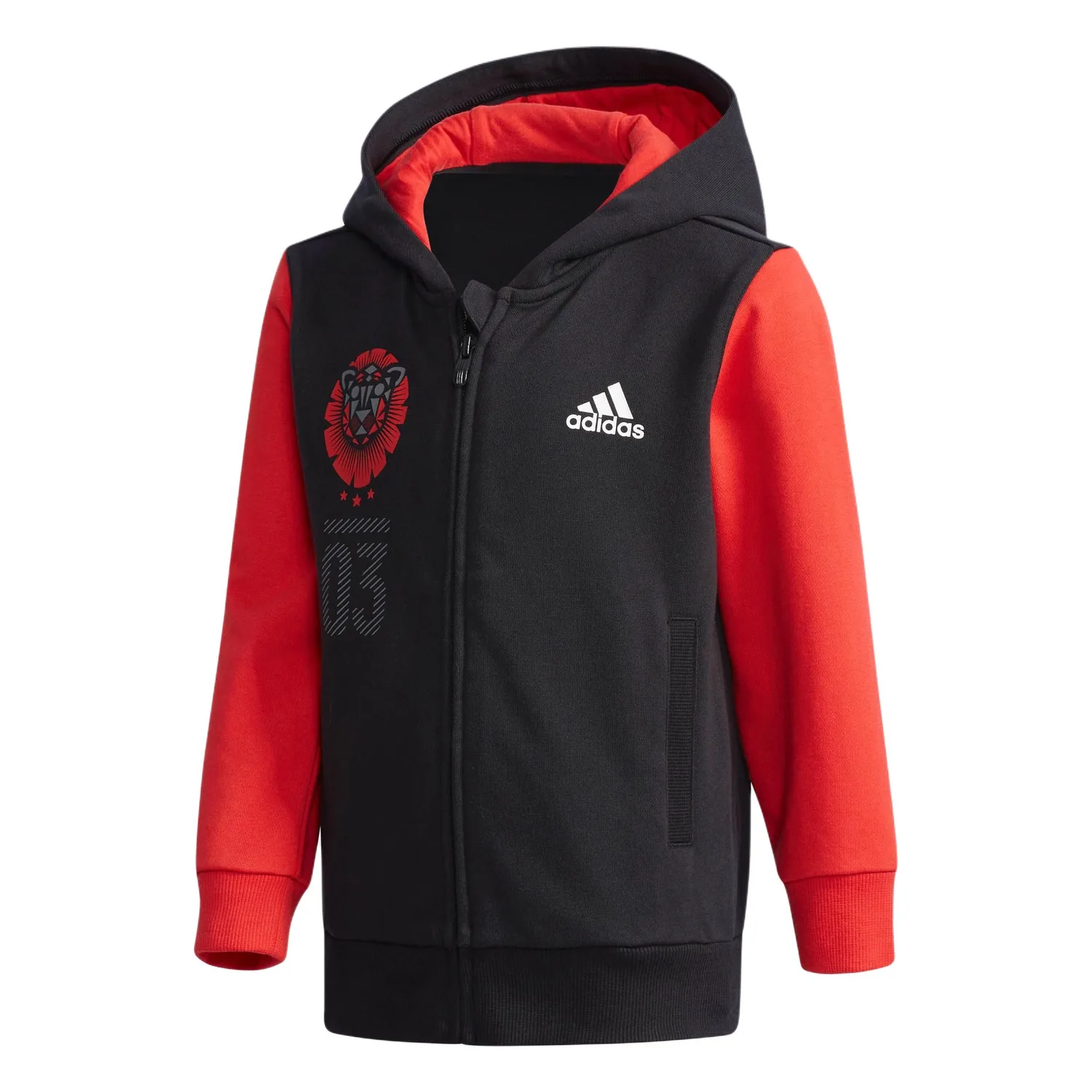Детский спортивный комплект Casual Sportswear из 2 предметов Adidas, черный — фото 3