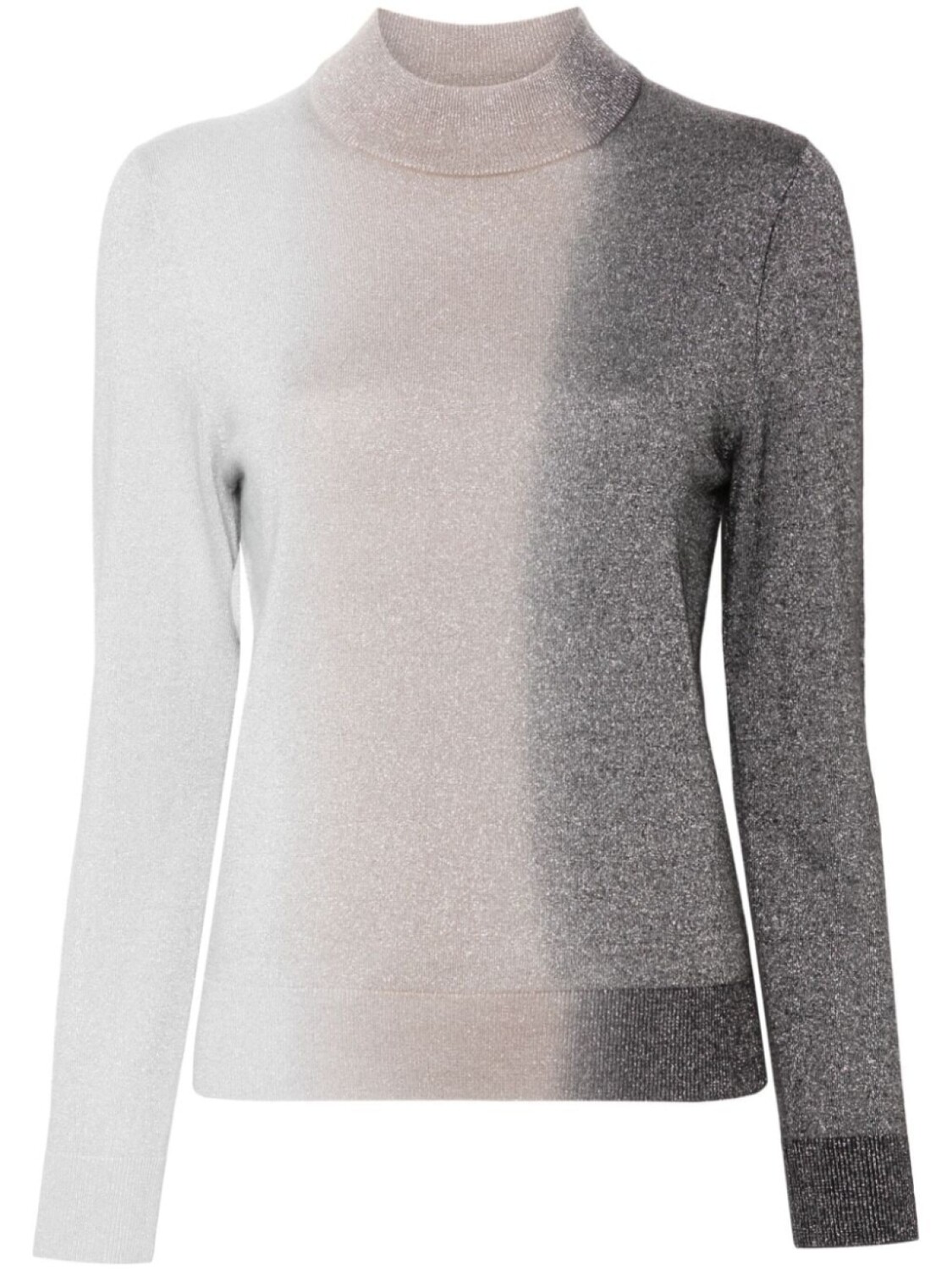 

PS Paul Smith джемпер с эффектом металлик, черный