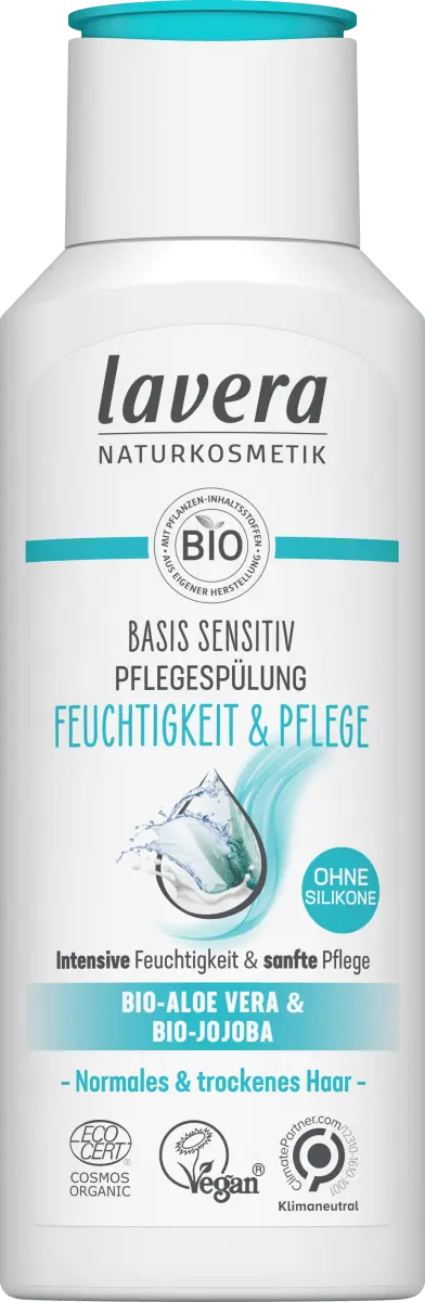 

База-ополаскиватель Sensitive Moisture Уход 200мл lavera