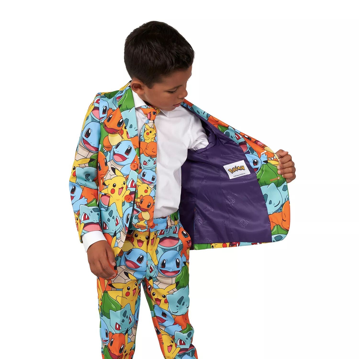 Костюм OppoSuits для мальчиков 2–16 лет с изображением покемона Nintendo OppoSuits — фото 2