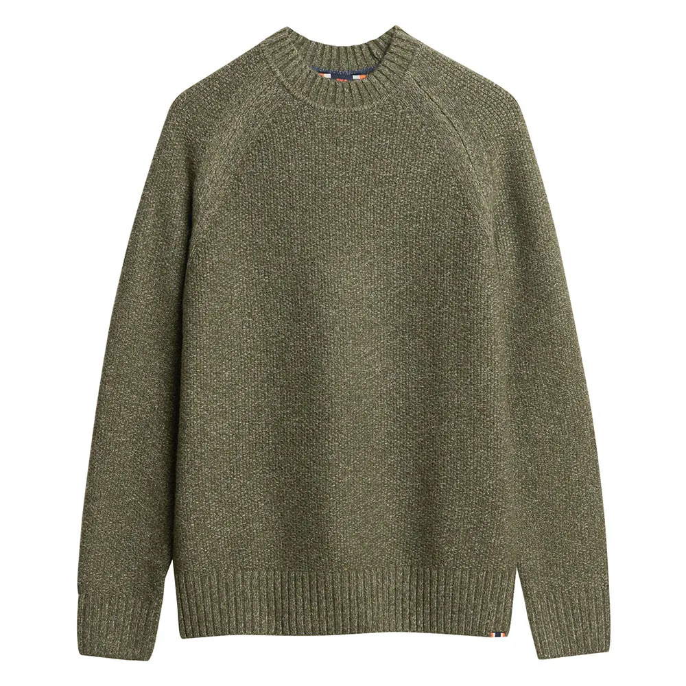 

Свитер Superdry Chunky Raglan, зеленый