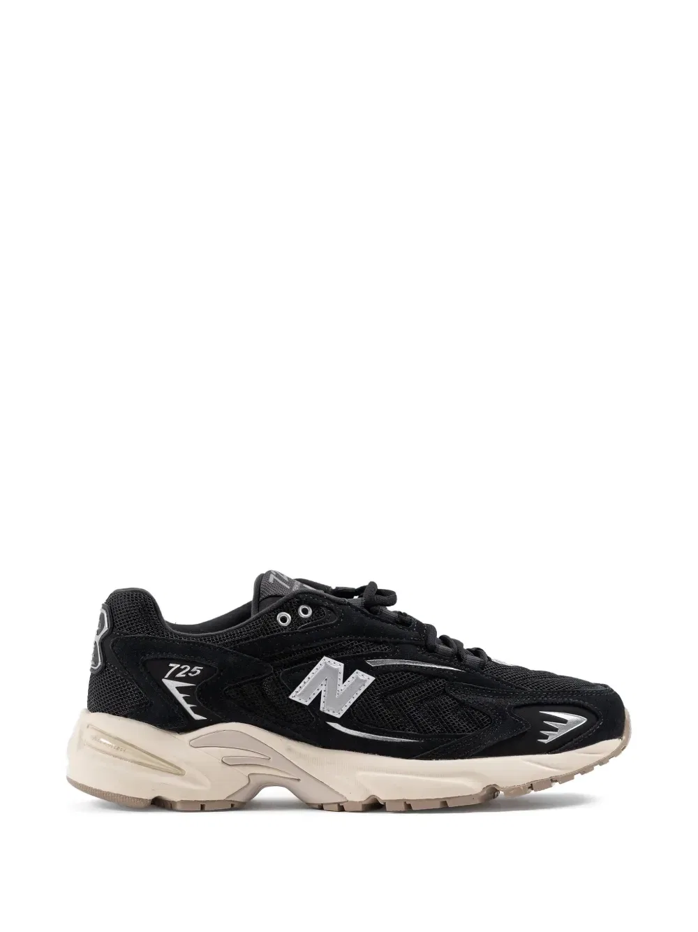 Кроссовки с логотипом 725 New Balance, черный