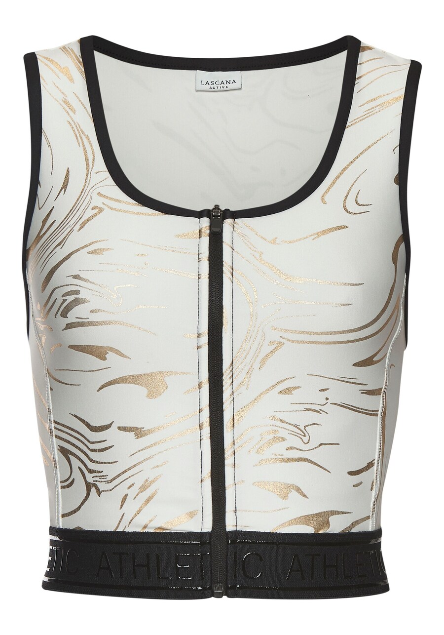 

Спортивный топ LASCANA ACTIVE, белый