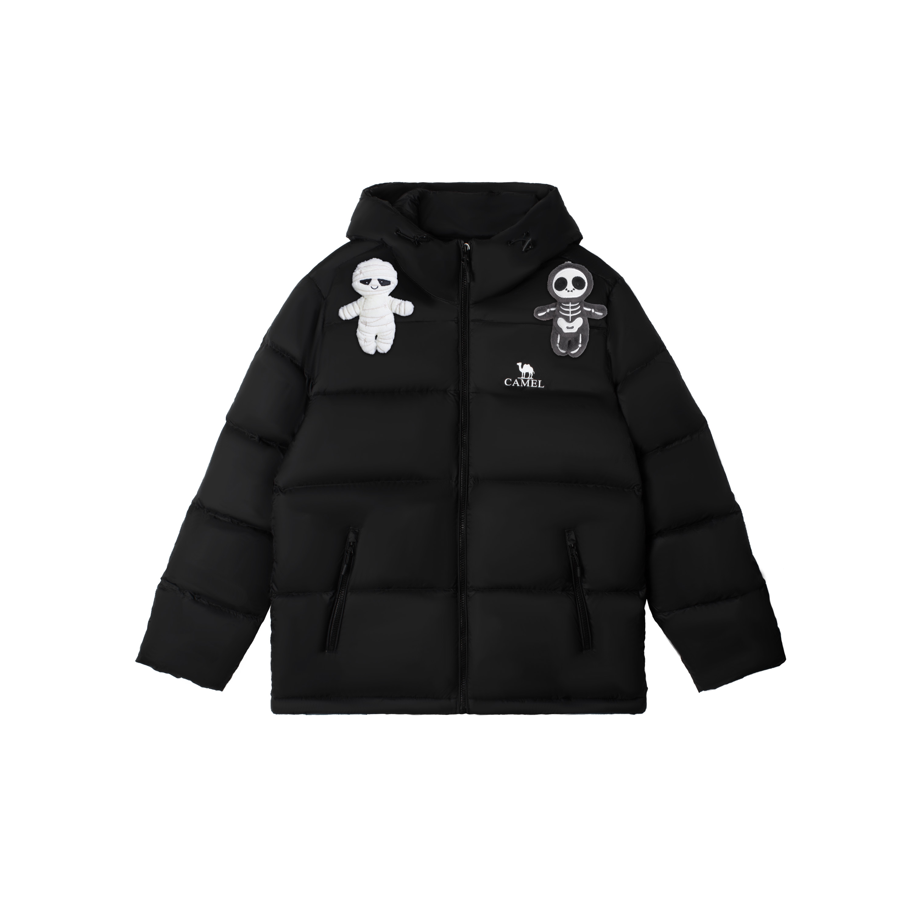 

Теплая куртка из флисовой коллекции Down Unisex CAMEL, phantom черный