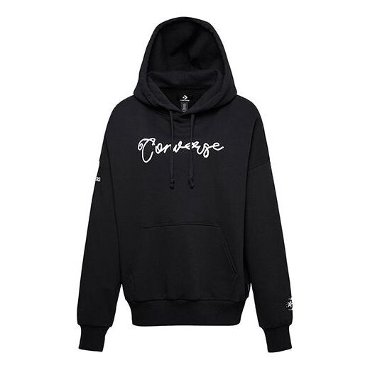 

Толстовка Converse Script Pullover PO Black, черный