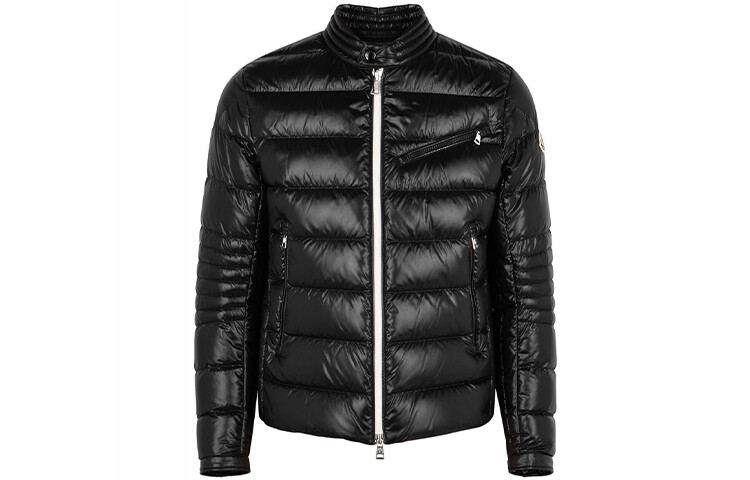 

Пуховик мужской черный Moncler