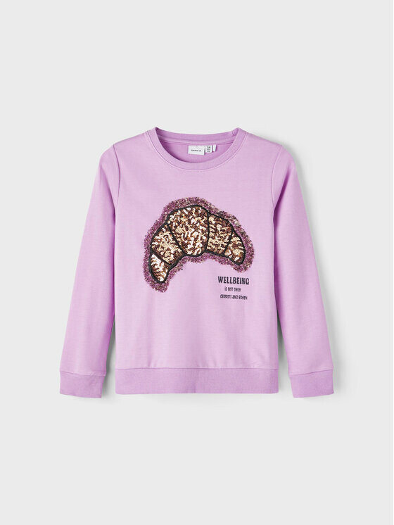 

Толстовка обычного кроя Name It, фиолетовый