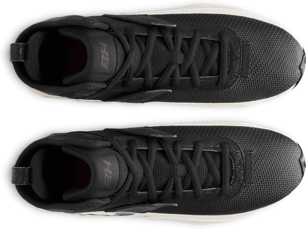 Бейсбольные бутсы Under Armour Harper 10 Rm, (001) Black/Stone/Black — фото 4