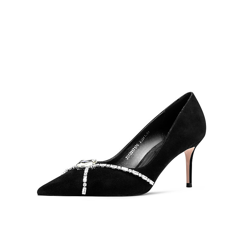 Туфли женские повседневные Women's Casual Shoes Women's Classic Black Jooc — фото 4