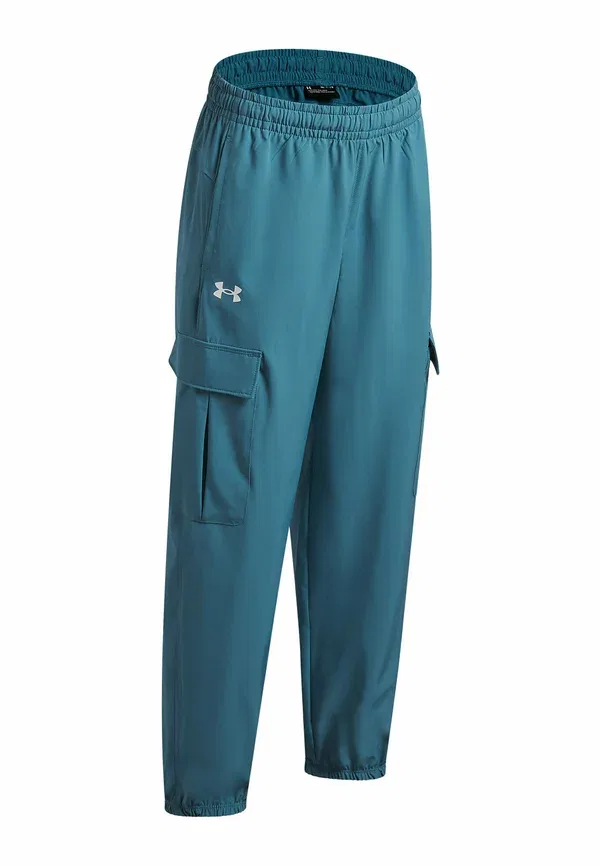 Брюки тканые Rival Under Armour, безграничный синий — фото 3