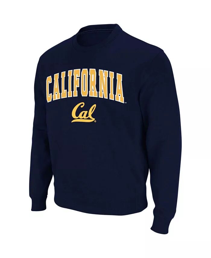 

Мужская темно-синяя толстовка Cal Bears Arch Logo с круглым вырезом Colosseum