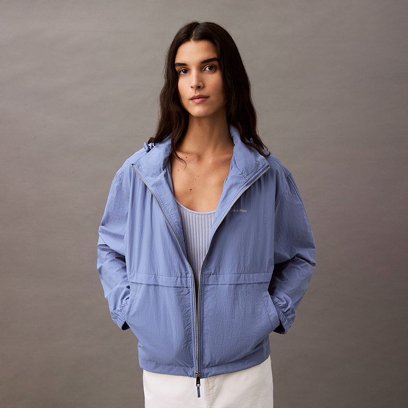 Calvin Klein Куртка женская Нил Блю, CE0-Nile Blue — фото 4
