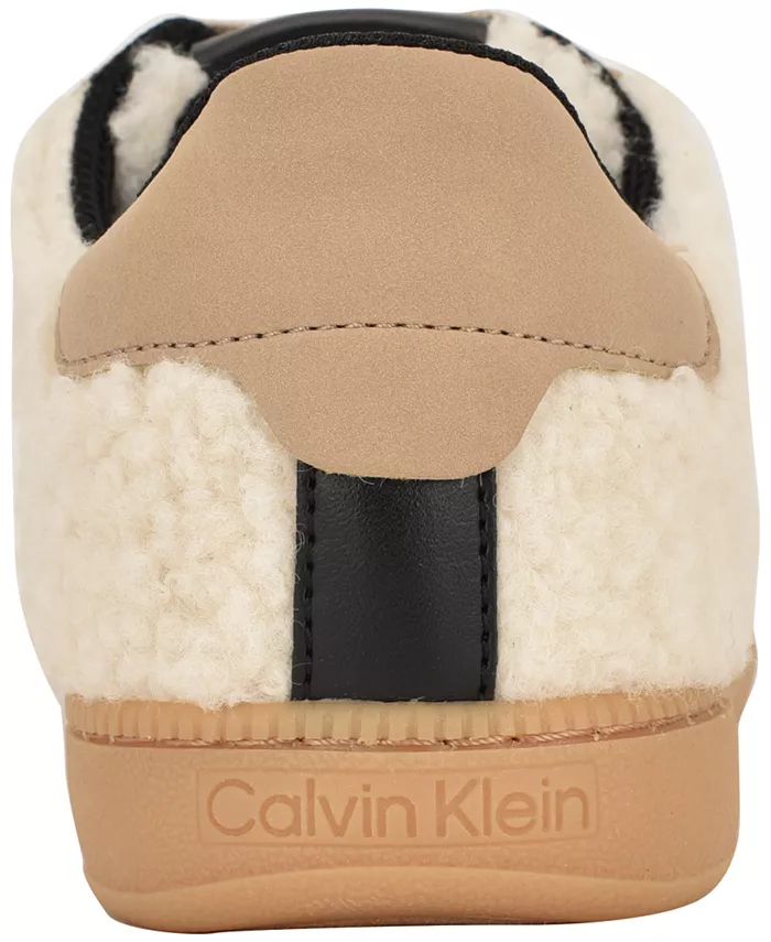 Женские кроссовки Nhova Cozy на шнуровке Calvin Klein, загар/бежевый — фото 3
