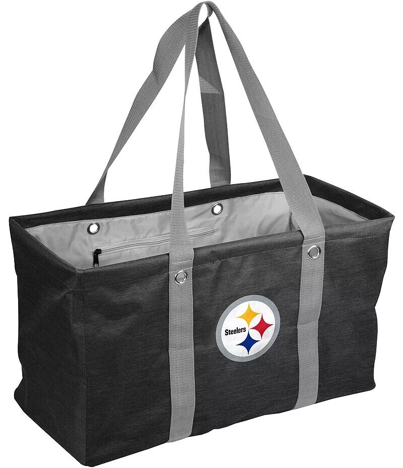

Logo Pittsburgh Steelers Crosshatch Picnic Caddy