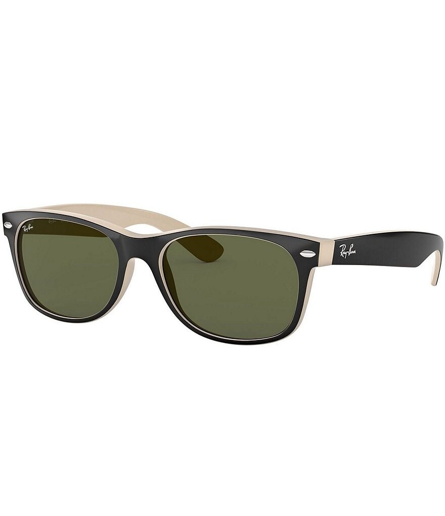

Солнцезащитные очки Ray-Ban унисекс New Wayfarer 0RB2132 52 мм, черный