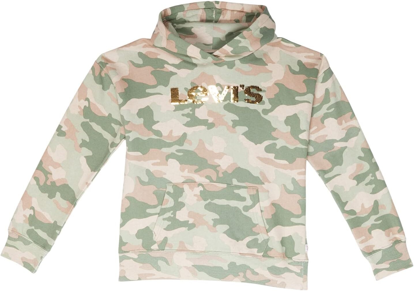 

Худи Levi'S Graphic Pullover Hoodie, цвет Luxe Camo