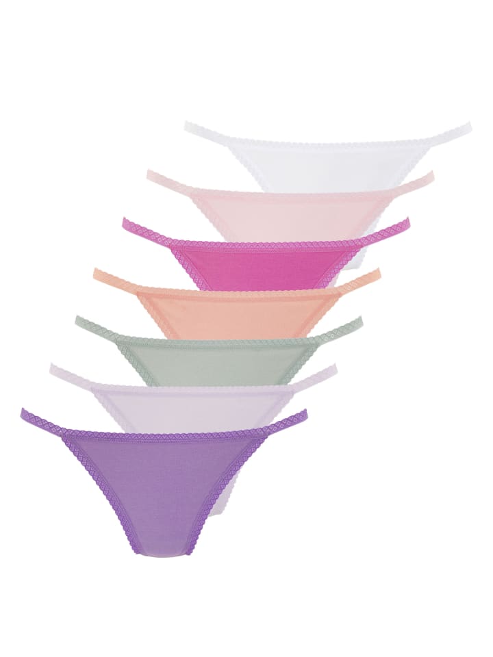 

Стринги Vivance, цвет lindgrün, lila, flieder, apricot, pink, rosa, weiß