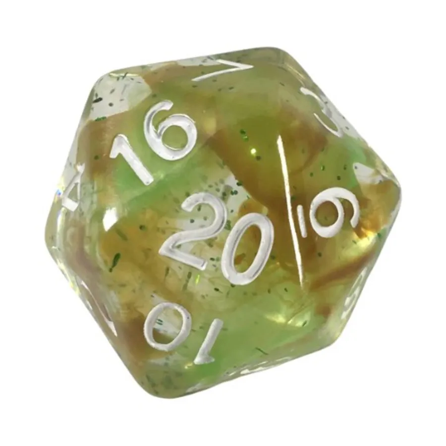 

29 мм d20 — Круг друида с цифрами, Class & Creature Dice - Singles