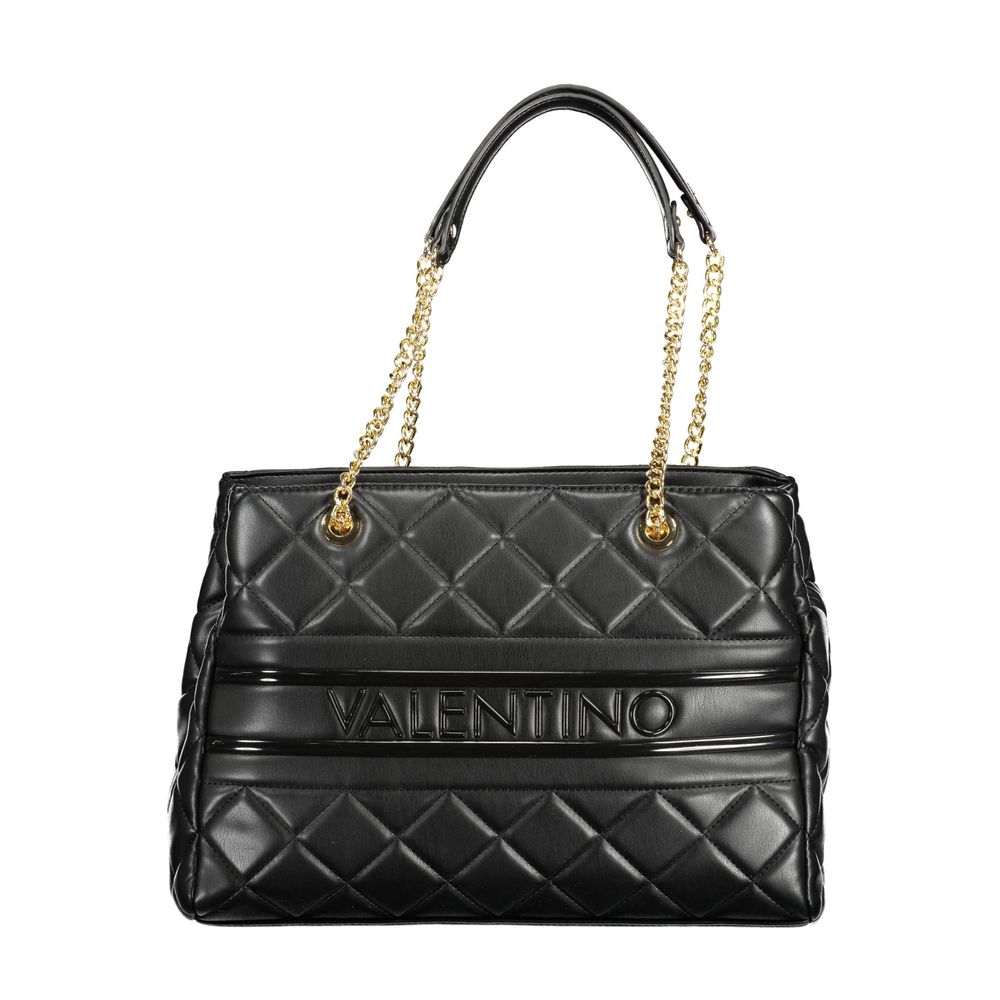 

Черная полиэтиленовая женская сумка Valentino Bags, Черный, Черная полиэтиленовая женская сумка Valentino Bags