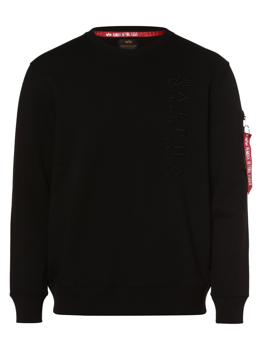

Толстовка Alpha Industries EMB, черный