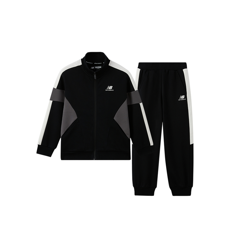 New Balance Повседневная спортивная одежда черного цвета для детей от 3 до 7 лет — фото 3