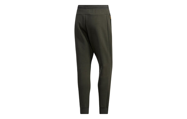 Спортивные штаны adidas Peach Casual Splicing Long Pants Green, зеленый — фото 2
