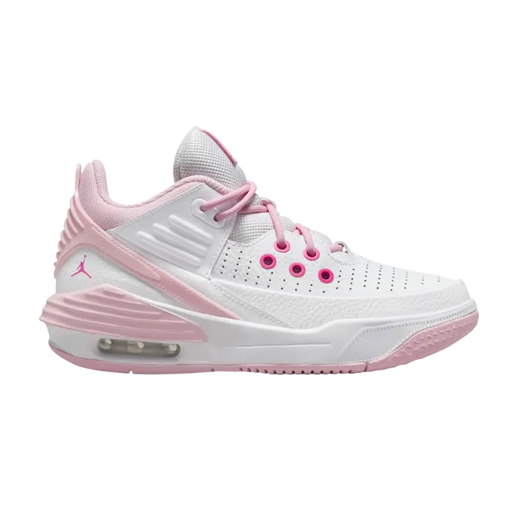 

Кроссовки Jordan Max Aura 5 GS, цвет White Fierce Pink