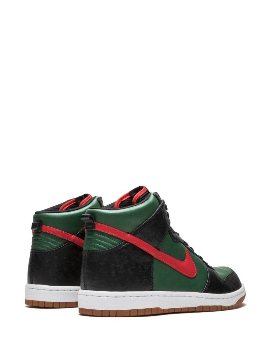 Nike кроссовки Dunk Hi Supreme Spark Le East, зеленый — фото 3