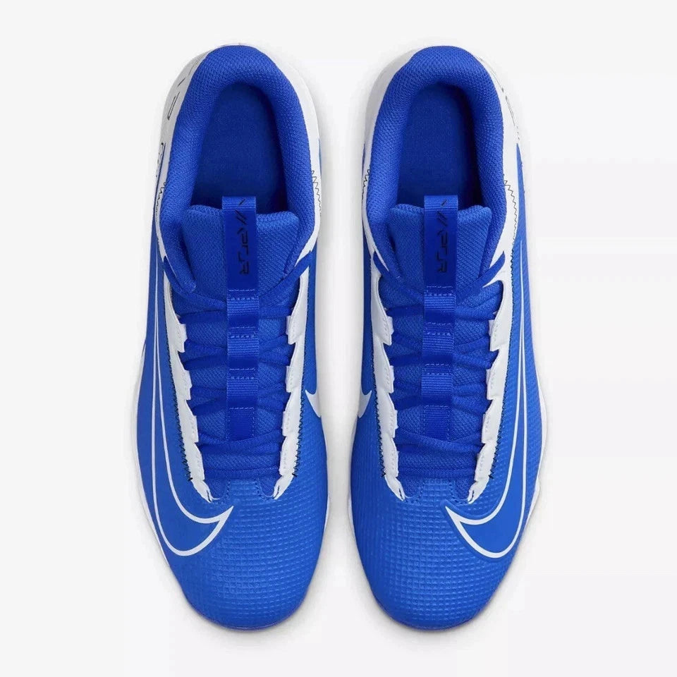 Футбольные бутсы Nike Vapor Edge Shark 2 DH5088-400 мужские, сине-белые, UWU690 Nike, синий — фото 4