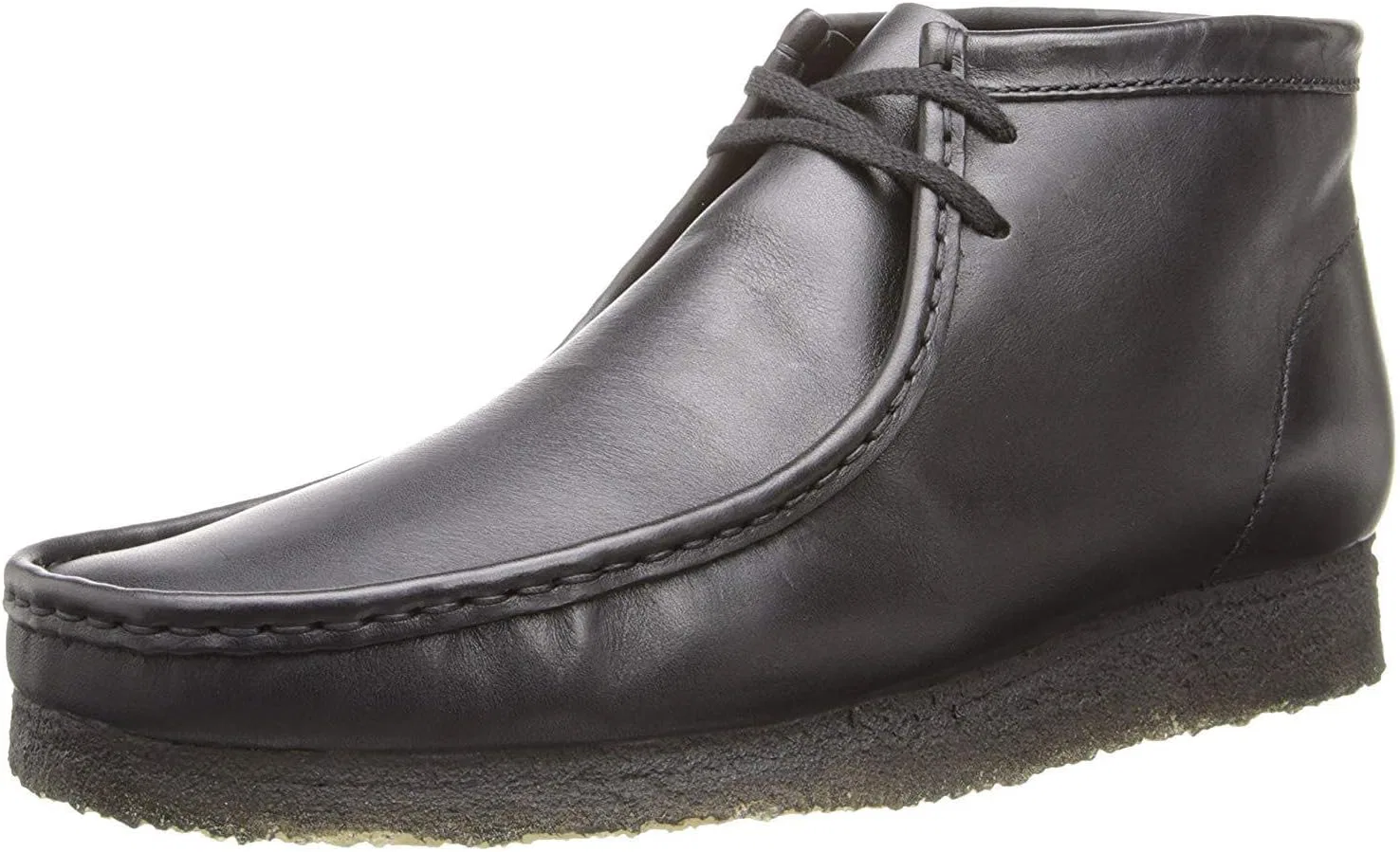 Чукка Clarks Black Leather