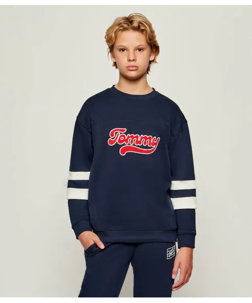 

Университетская толстовка Regular fit Tommy Hilfiger, синий