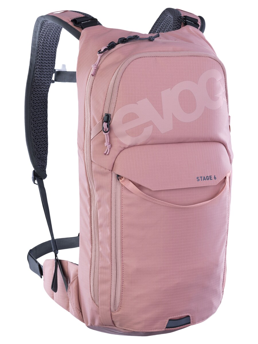 

Рюкзак EVOC STAGE 6 + HYDRATION BLADDER 2, розовый