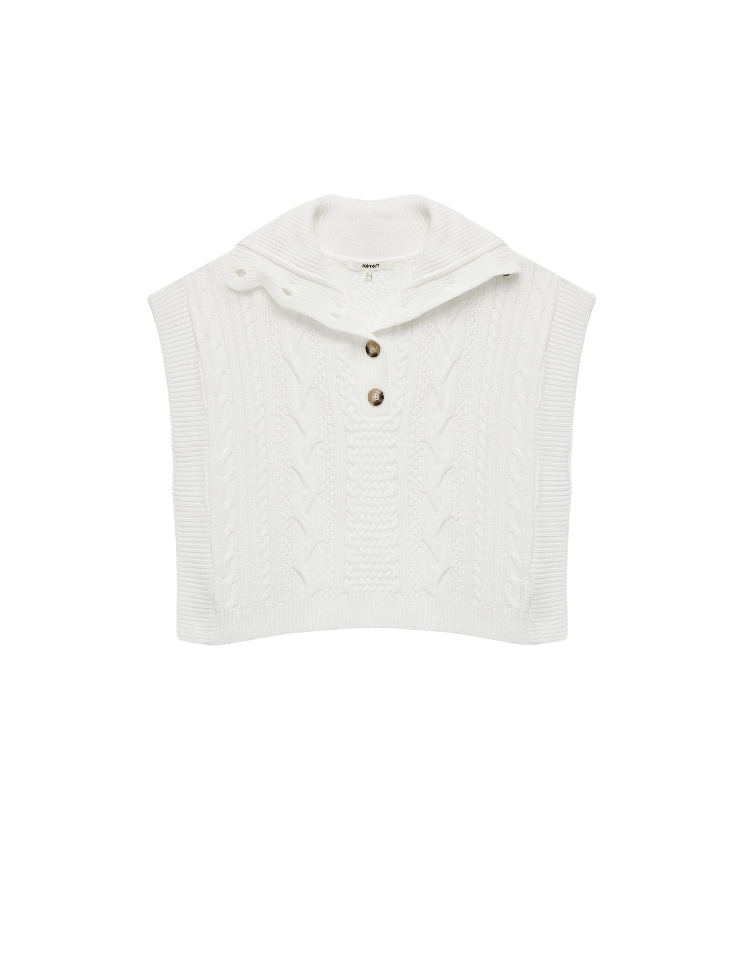 

Koton Вязаный жилет в цвете экрю