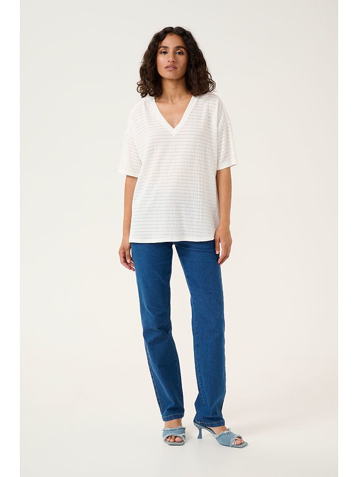 

Kaffe Белая футболка "Дебра", Белый, Kaffe Белая футболка "Дебра"