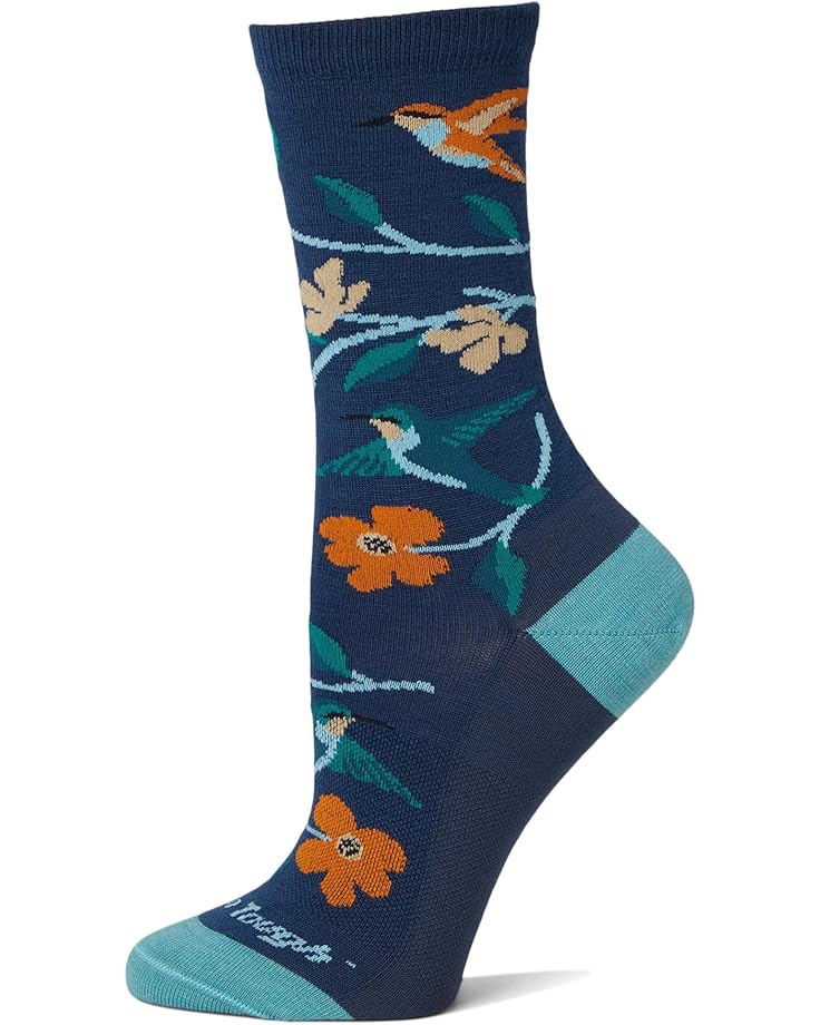 

Носки Darn Tough Vermont Birds of a Feather Crew Lightweight, цвет Midnight