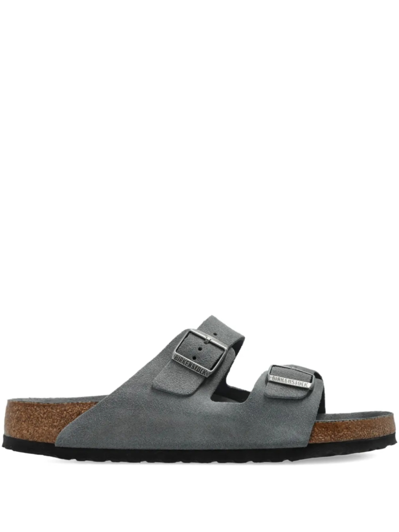 

Сандалии Birkenstock Arizona из замши с двумя пряжками, синий