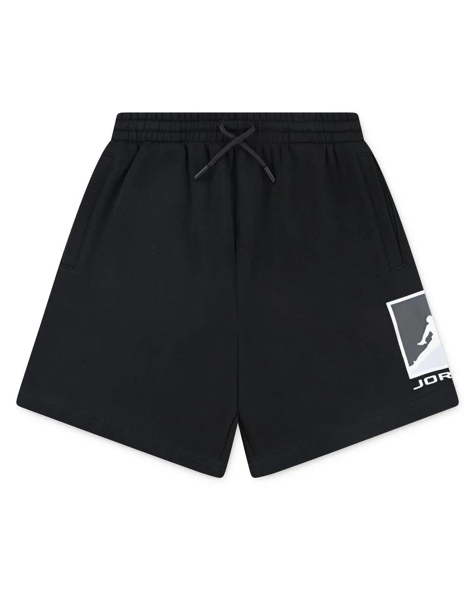 

Теплые короткие спортивные шорты MJ Essential для мальчика Jordan, черный