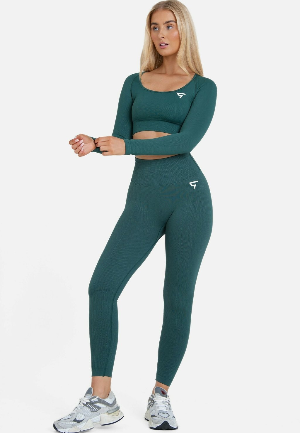 

Топ с длинными рукавами LONG SLEEVE RETAINED SEAMLESS SQUATPROOF, зеленый