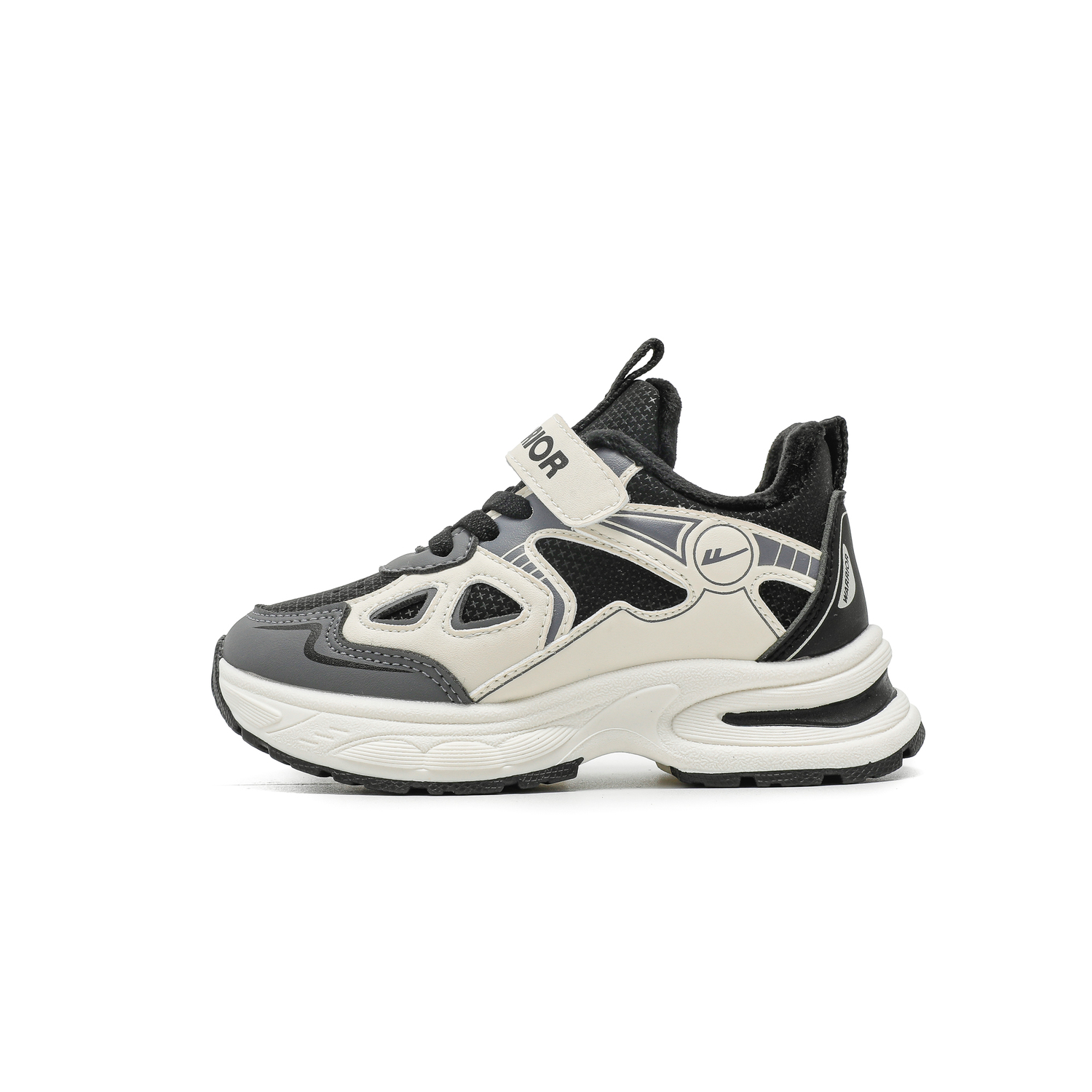 

Водонепроницаемые, нескользящие и устойчивые к истиранию утепленные ботинки Kids' WARRIOR, бежевый/черный/серый (fleece-lined)