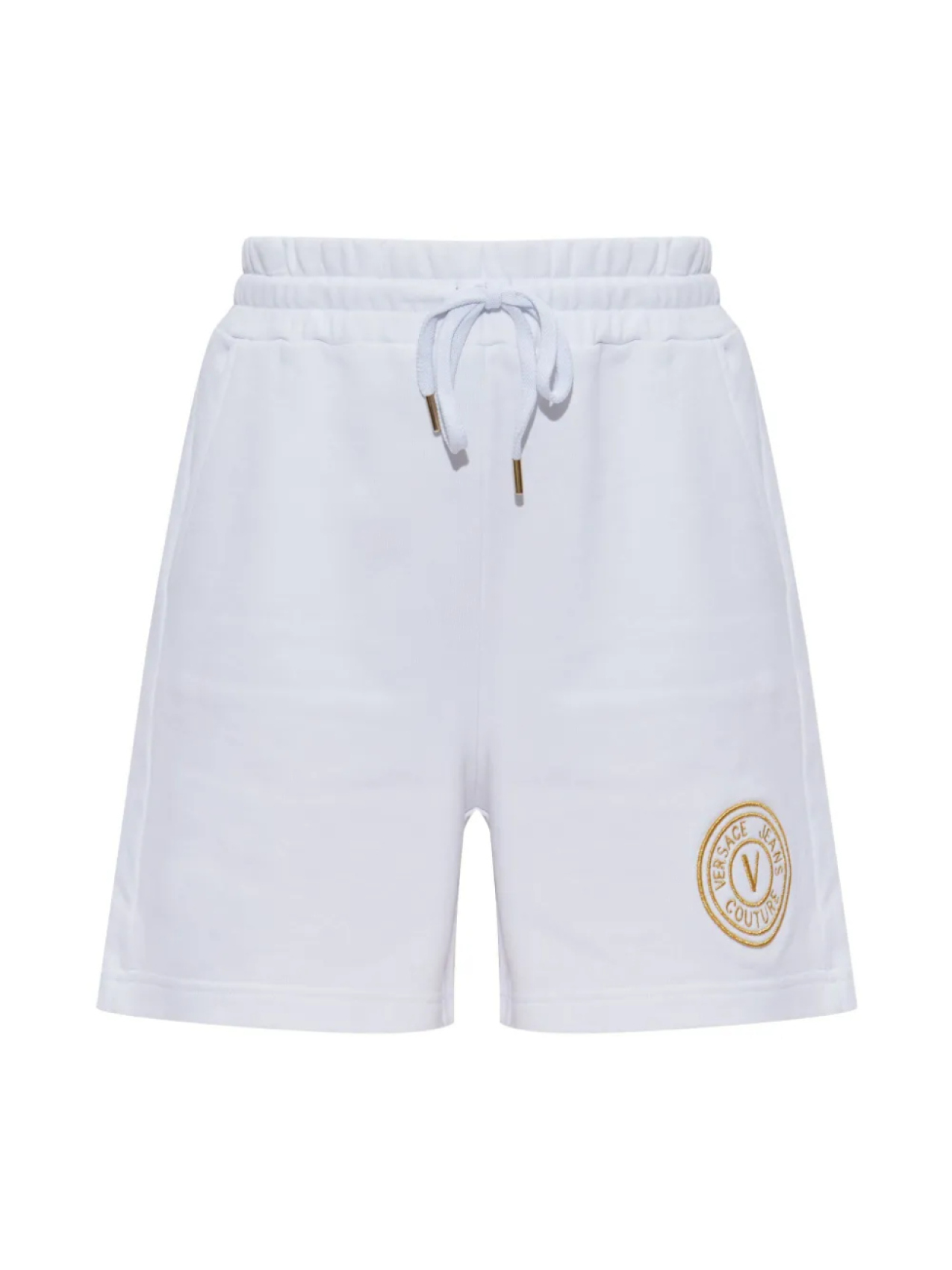 

Шорты Versace Jeans Couture с вышитым логотипом, белый