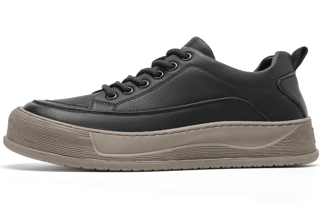 

Кроссовки C°BANNER Skateboarding Shoes Men Low-top Black, черный
