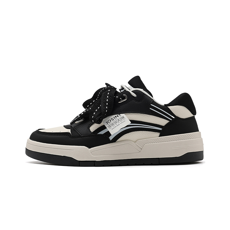 

Низкие кроссовки для скейтбординга, мужские черные Puffy Shoes JOSINY, Black