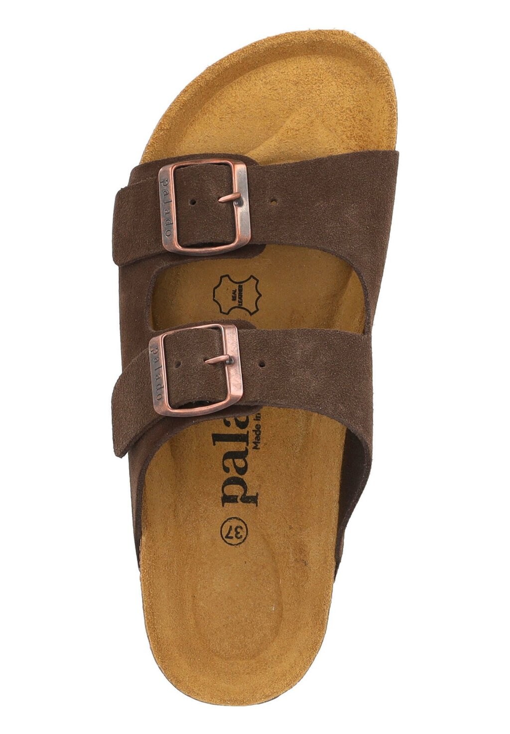 Мюли на плоской подошве KORFU PREMIUM Palado, цвет braun cacao — фото 3