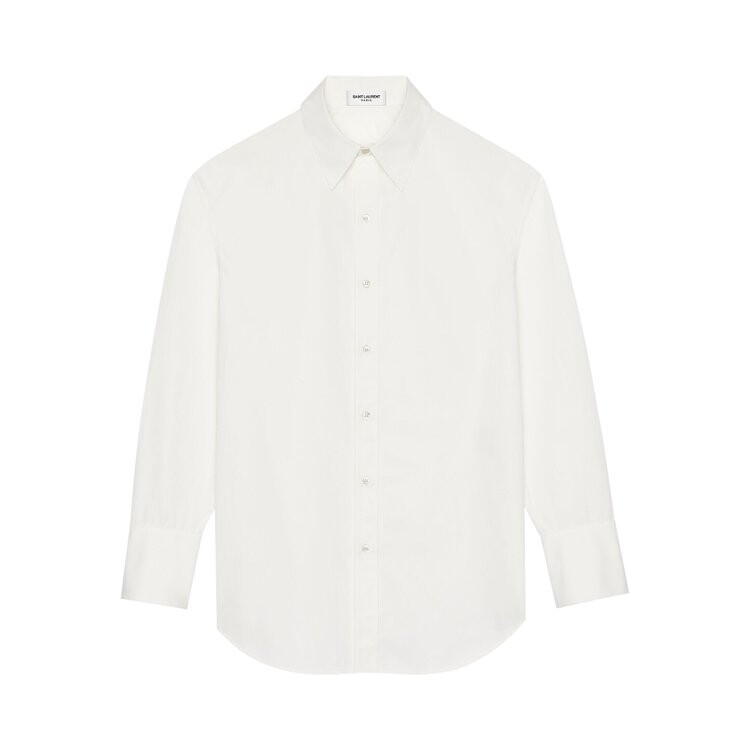 

Рубашка Saint Laurent Oversized Shirt, белый