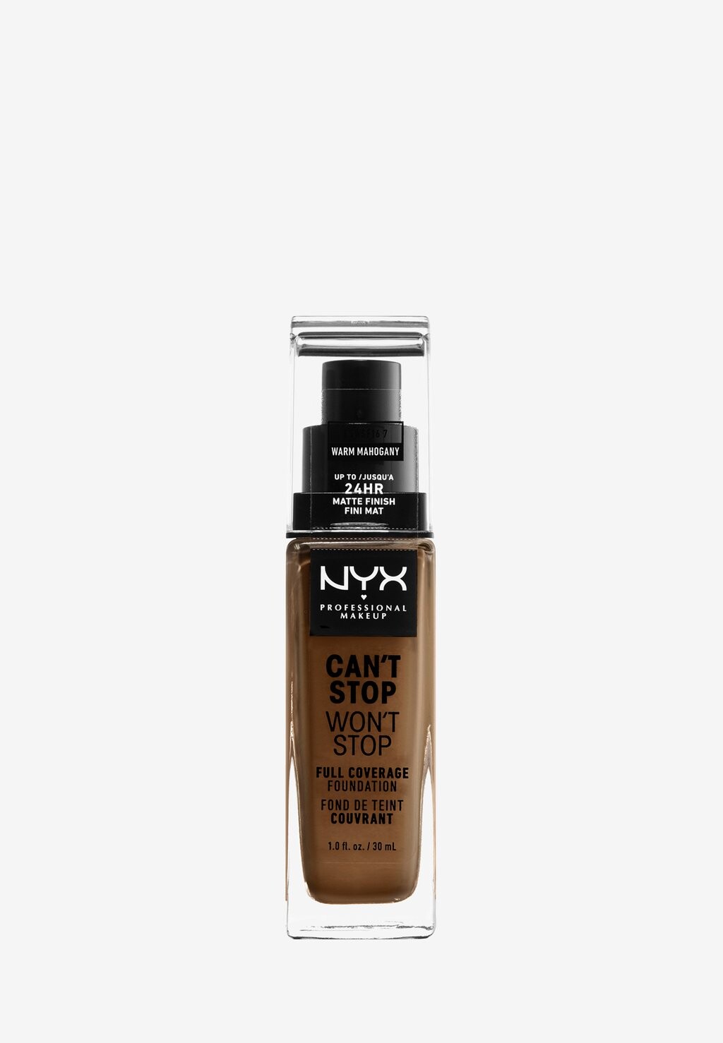 

Тональное средство CAN'T STOP WON'T STOP FOUNDATION NYX Professional Makeup, светло-коричневый