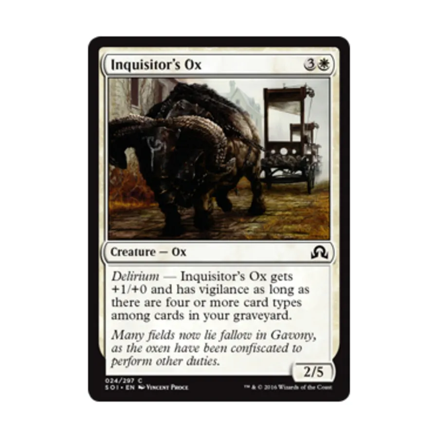 

CCG Бык инквизитора (С), MTG - Shadows Over Innistrad
