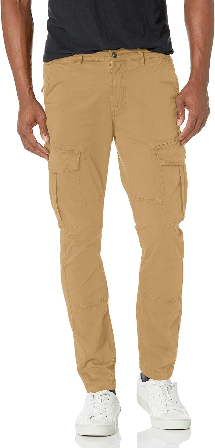 

GUESS Мужские брюки карго Lonta Twill, Desert Floor Multi
