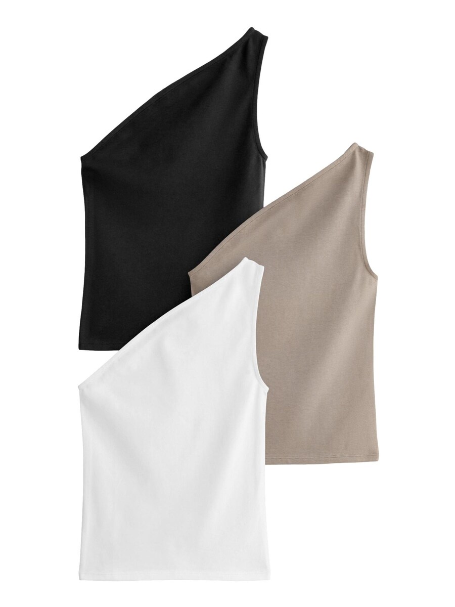 

Топ The Set, цвет Dark beige/Black/White